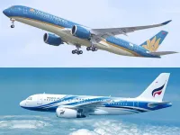 Vietnam Airlines và Bangkok Airways hợp tác liên danh đường bay
