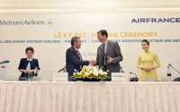 Vietnam Airlines và Air France ký Hợp đồng liên doanh toàn diện